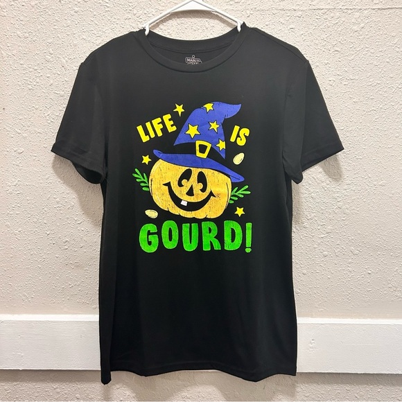 Life is Gourd Main and Local Halloween T-Shirt - Picture 1 of 2